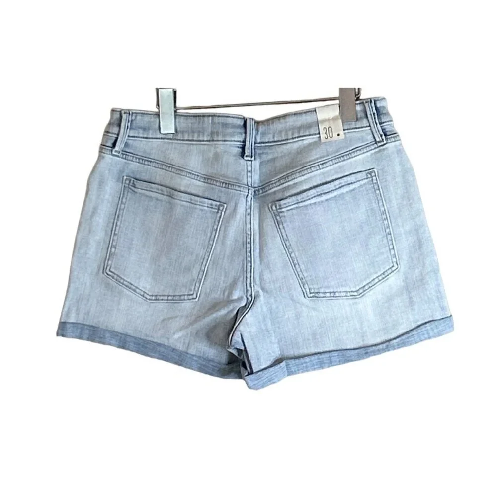 Cosmic Blue Love Women's Jodie Distressed Short Blue Size 30 NWT